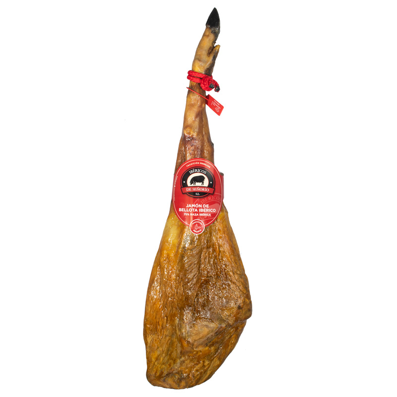 Jamón de bellota ibérico 75% raza ibérica